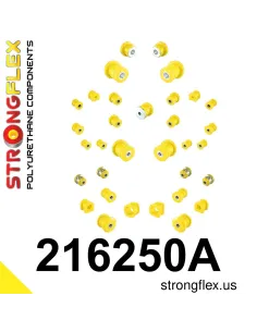 216250A: Full suspension bush kit SPORT