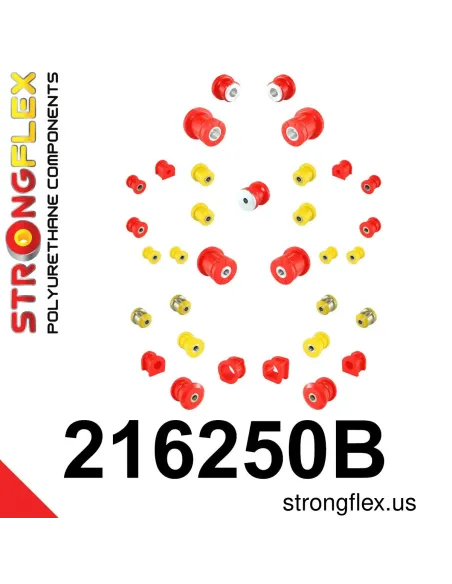 216250B: Full suspension bush kit
