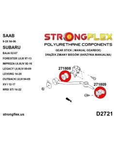 271808B: Shift lever stabilizer bush 2