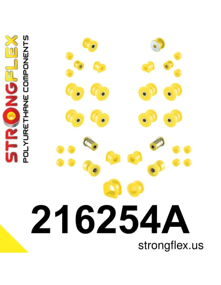 216254A: Full Suspension bush kit SPORT