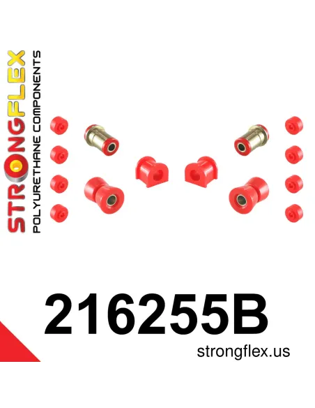 216255B: Front suspension bush kit