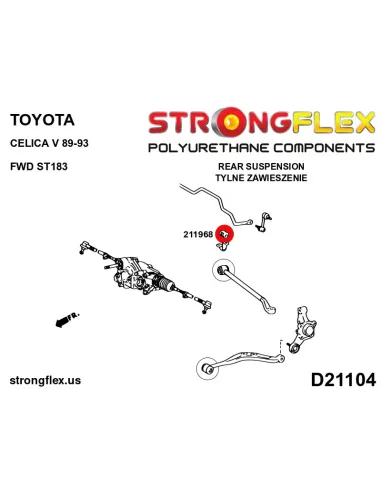 211968B: Rear stabilizer bush