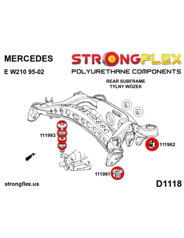 111993B: Rear differential – front bush