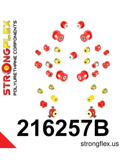 216257B: Full suspension bush kit