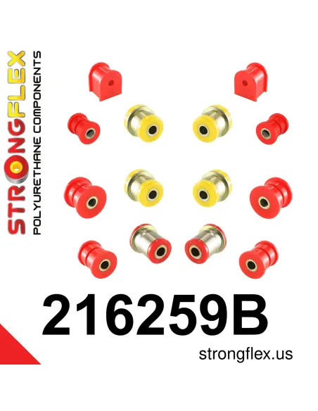 216259B: Rear suspension bush kit