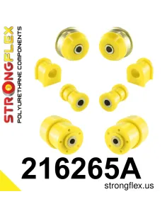 216265A: Front suspension and ream beam bush kit SPORT