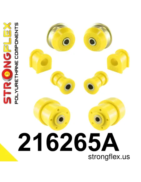 216265A: Front suspension and ream beam bush kit SPORT