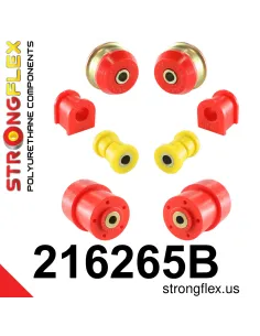 216265B: Front suspension and ream beam bush kit