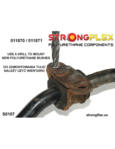 016247B: Rear suspension bush kit