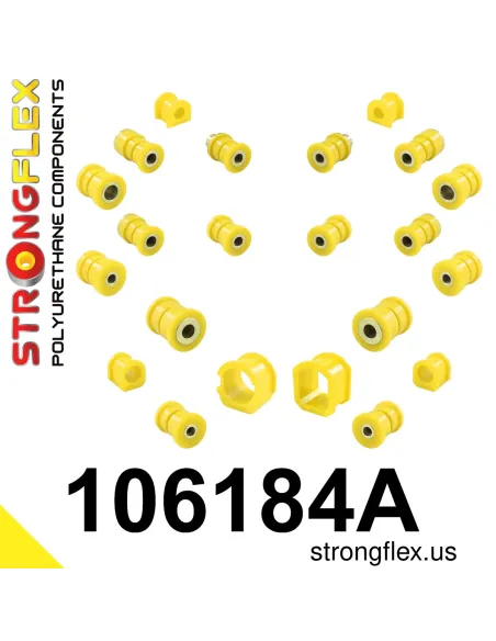 106184A: Full Suspension bush kit SPORT