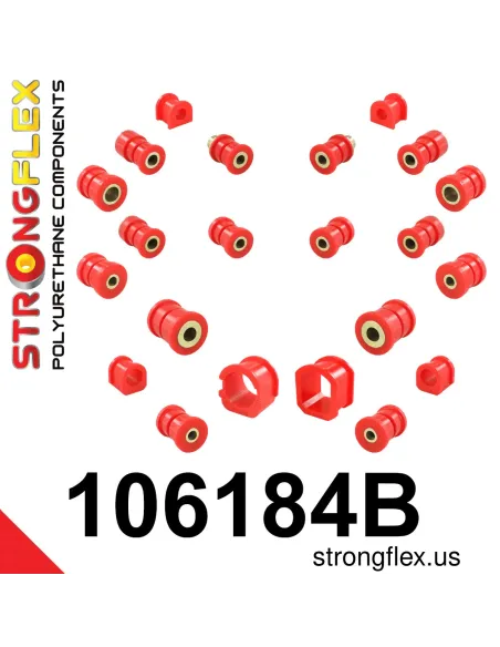 106184B: Full suspension bush kit