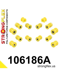 106186A: Rear suspension bush kit SPORT