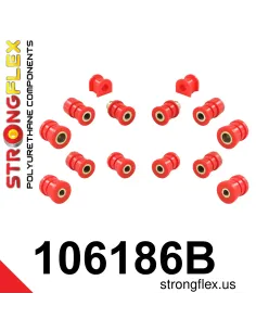106186B: Rear suspension bush kit