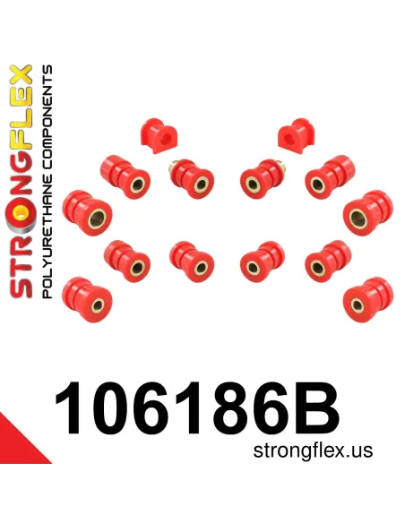 106186B: Rear suspension bush kit