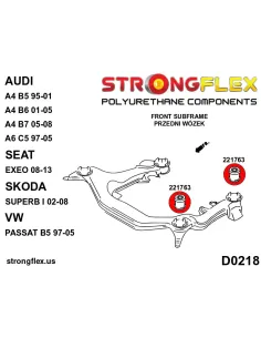 221763B: Front subframe bush 2