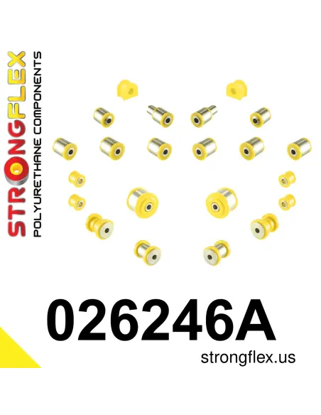 026246A: Rear suspension bush kit SPORT
