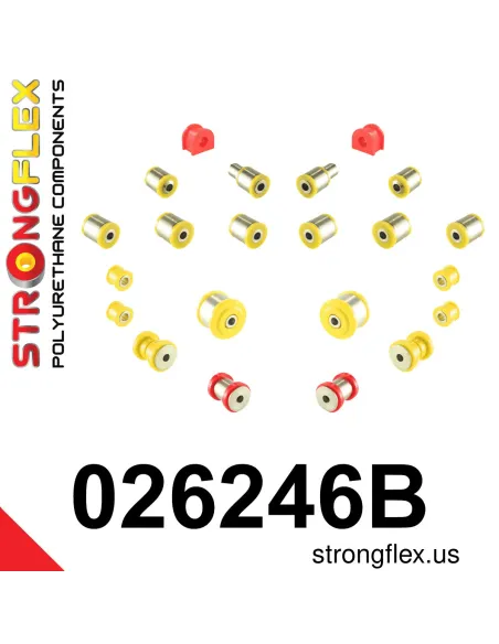 026246B: Rear suspension bush kit