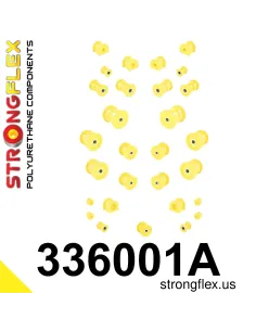 336001A: Full suspension polyurethane bush kit SPORT