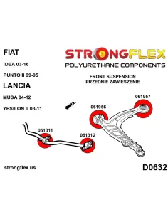 061957A: Front control arm – rear bush SPORT 2