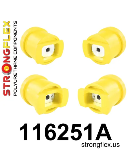 116251A: Front subframe bush kit SPORT