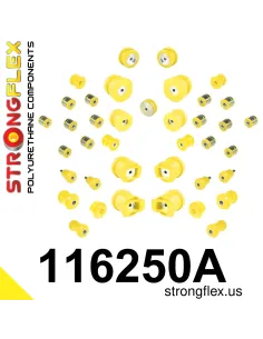 116250A: Full suspension polyurethane bush kit SPORT