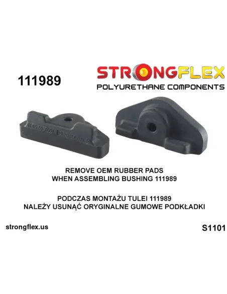 116250B: Full suspension polyurethane bush kit