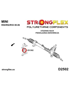 251302A: Steering rack bush SPORT 2