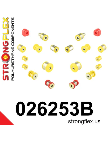 026253B: Rear suspension bush kit