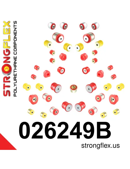 026249B: Full suspension polyurethane bush kit