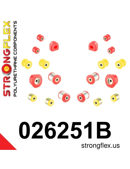 026251B: Rear suspension bush kit