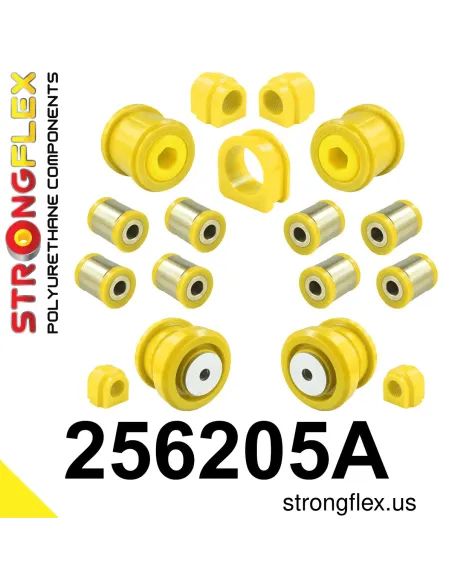 256205A: Full suspension bush kit up to 05/2003 SPORT