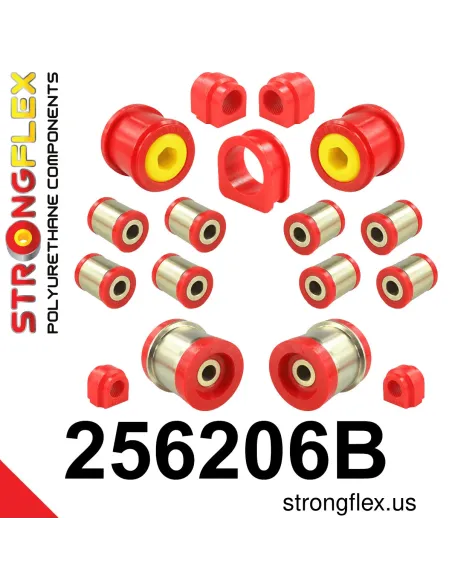 256206B: Full suspension bush kit from 05/2003