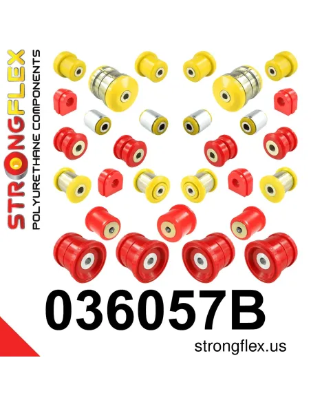 036057B: Full suspension polyurethane bush kit
