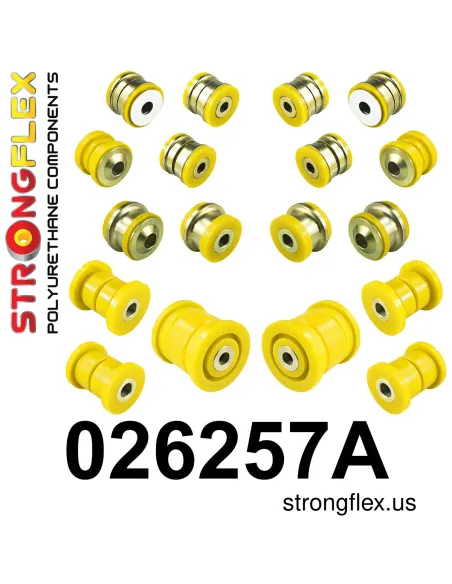 026257A: Rear suspension bush kit SPORT