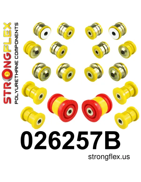026257B: Rear suspension bush kit