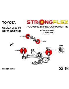 211992B: Rear diff mount - front bush 2