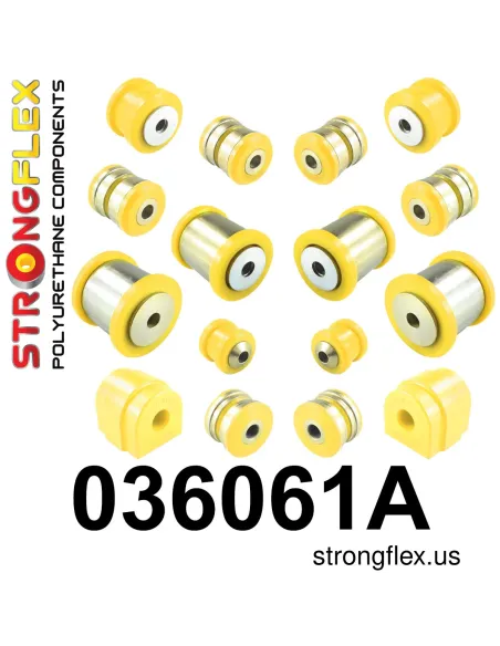 036061A: Rear suspension bush kit SPORT