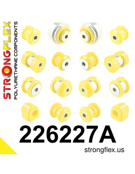 226227A: Rear suspension bush kit SPORT
