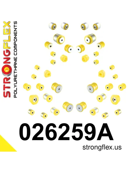 026259A: Full suspension polyurethane bush kit SPORT