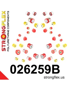 026259B: Full suspension polyurethane bush kit