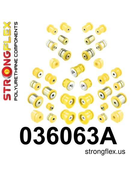 036063A: Full suspension polyurethane bush kit SPORT