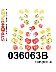 036063B: Full suspension polyurethane bush kit