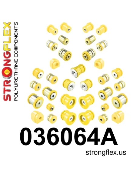 036064A: Full suspension polyurethane bush kit SPORT