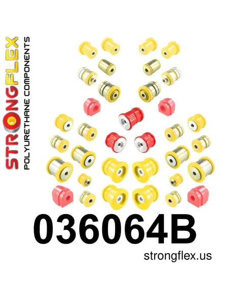 036064B: Full suspension polyurethane bush kit