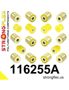 116255A: Rear suspension bush kit SPORT