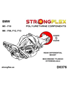 032055A: Rear differential bush insert SPORT 2