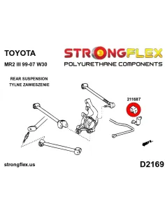 211687B: Front/rear anti roll bar bush 2