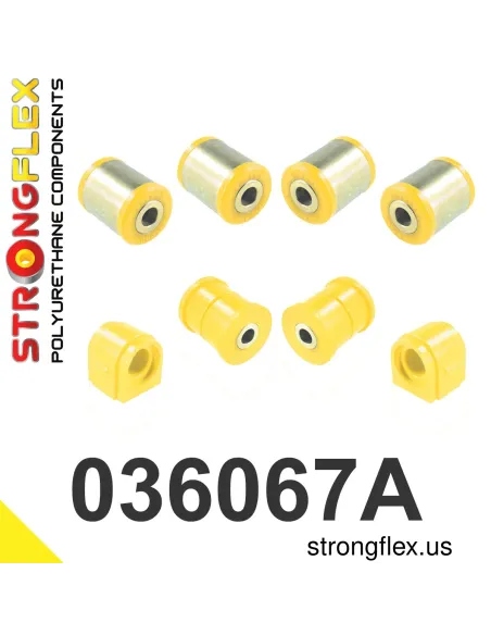 036067A: Rear suspension bush kit SPORT