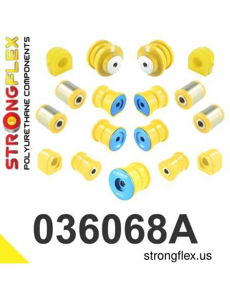 036068A: Full suspension polyurethane bush kit SPORT
