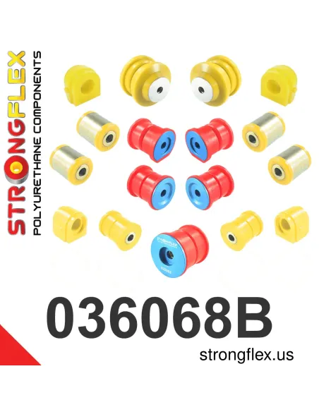 036068B: Full suspension polyurethane bush kit